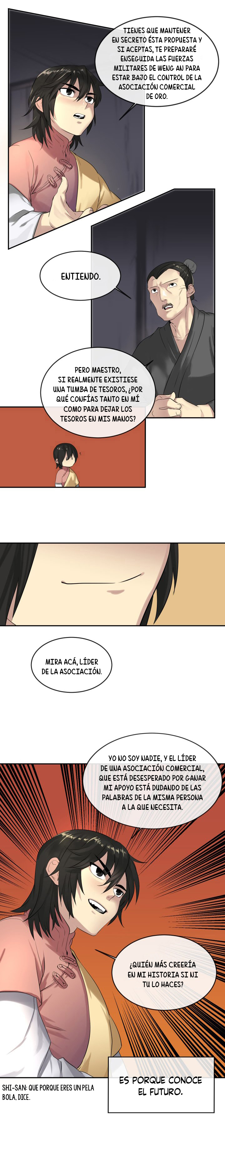 Regresión en el Monte Hua Capitulo 17 página 16