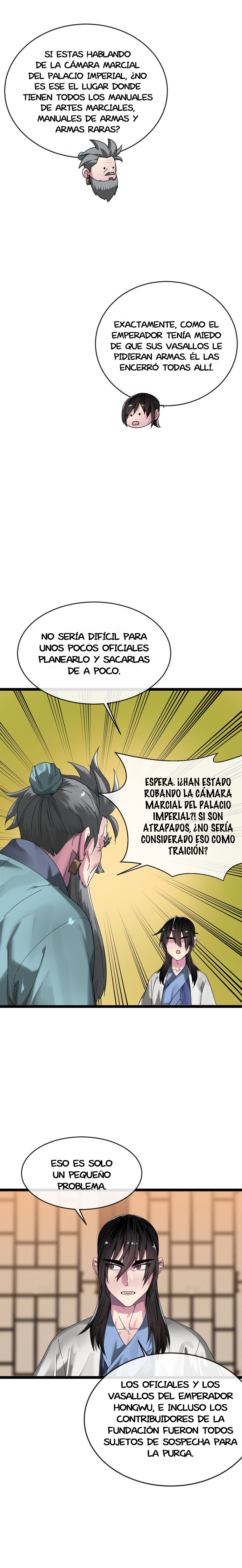 Regresión en el Monte Hua Capitulo 205 página 17