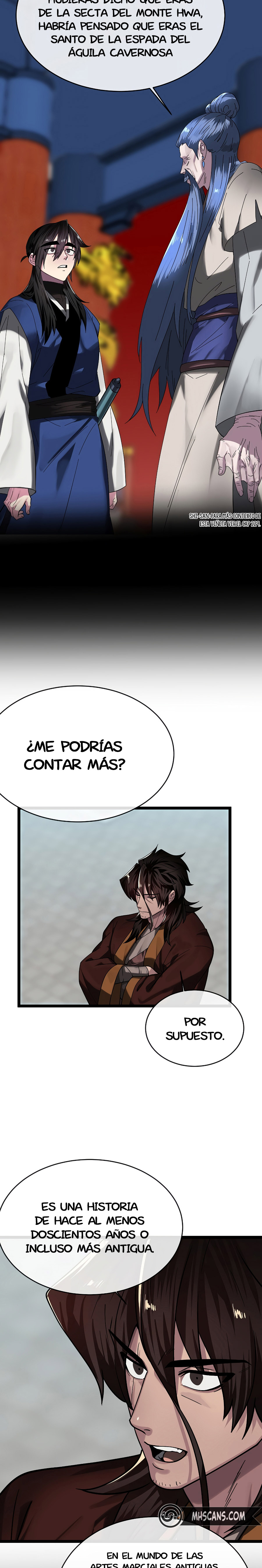 Regresión en el Monte Hua Capitulo 256.2 página 5