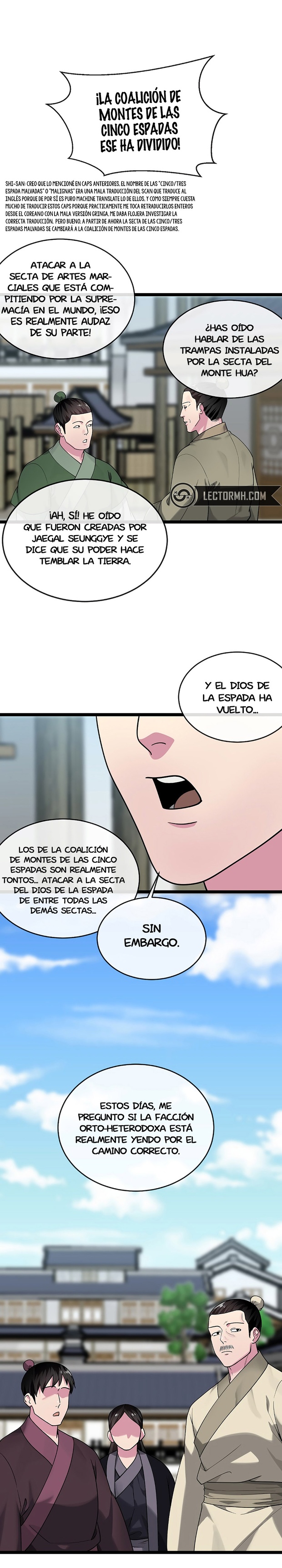 Regresión en el Monte Hua Capitulo 274 página 3
