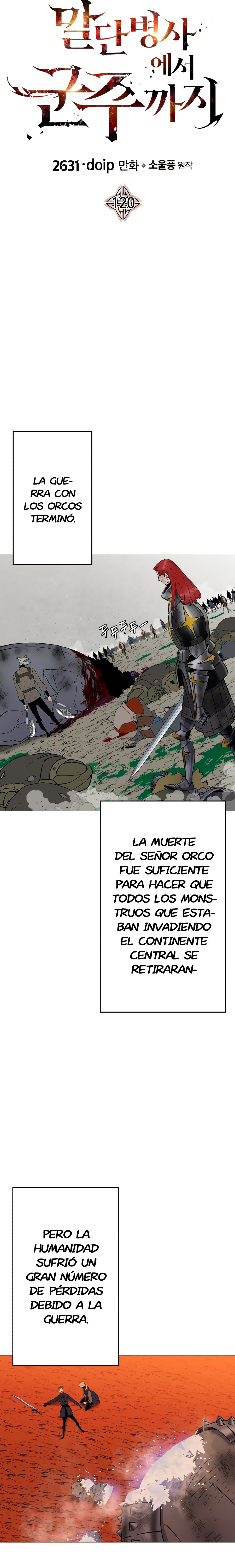 De un Simple Soldado a Monarca Capitulo 120.2 página 7
