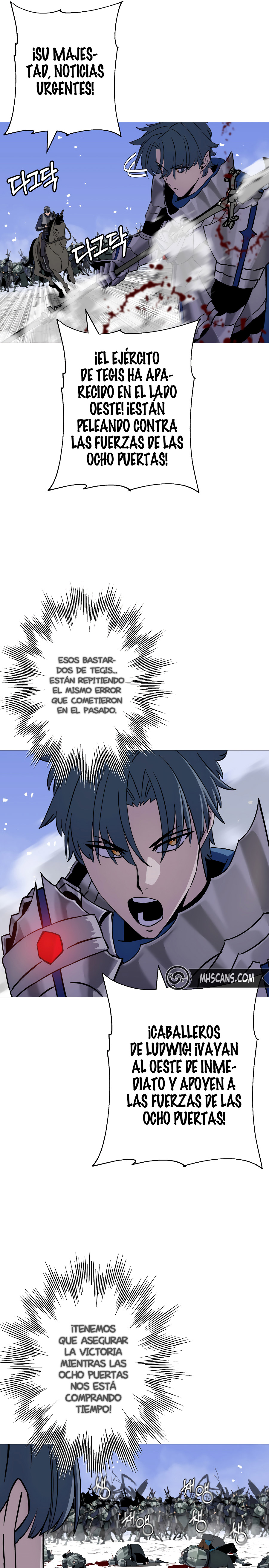 De un Simple Soldado a Monarca Capitulo 132.1 página 8