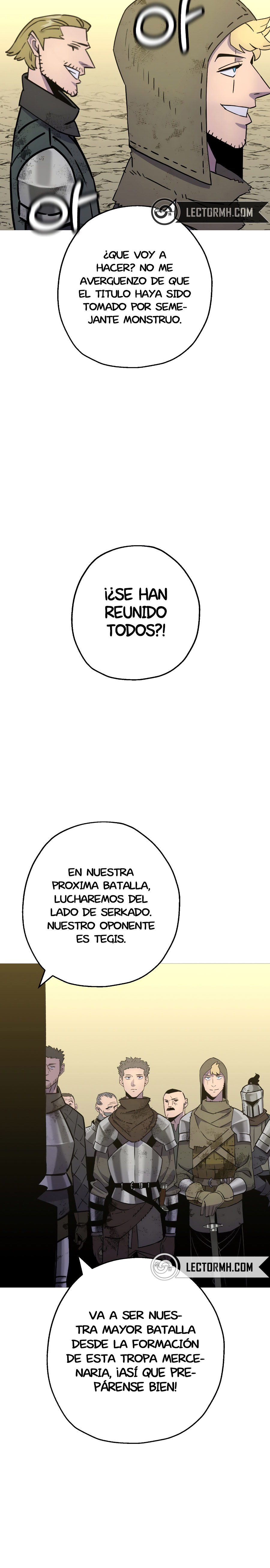 De un Simple Soldado a Monarca Capitulo 142.1 página 19