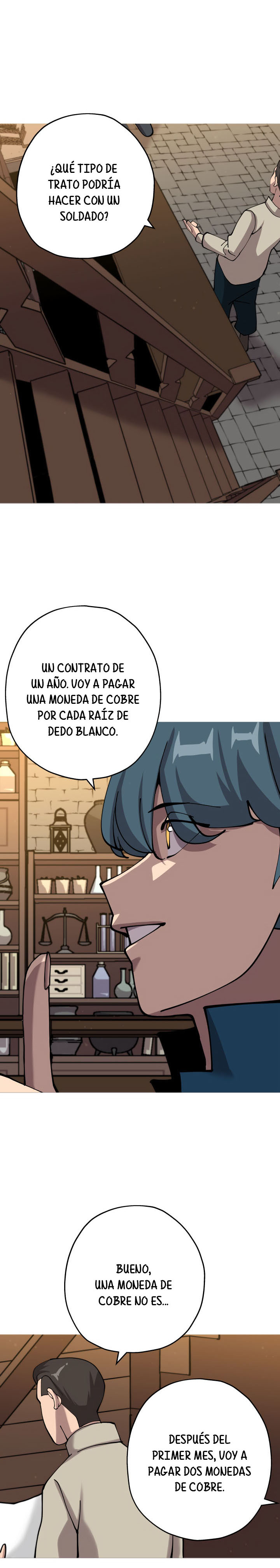 De un Simple Soldado a Monarca Capitulo 21 página 19