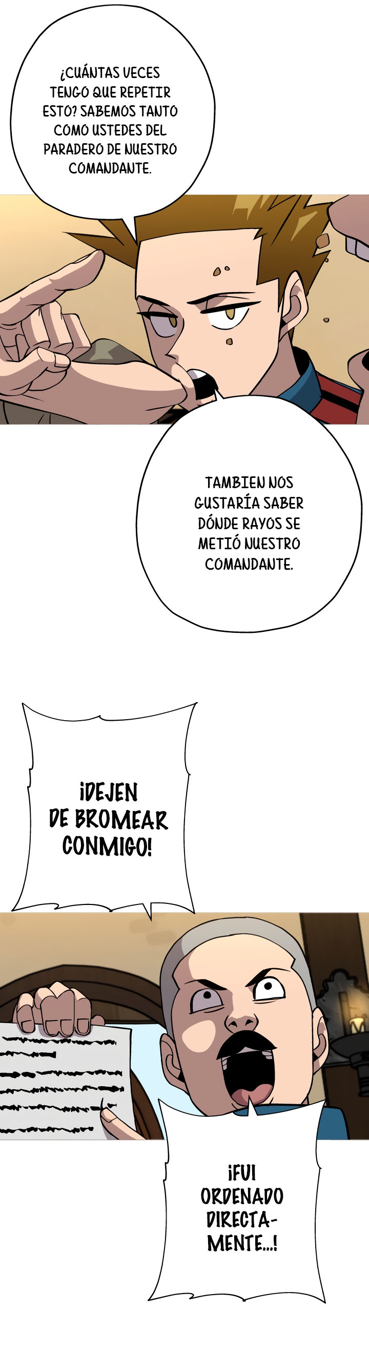 De un Simple Soldado a Monarca Capitulo 50 página 28