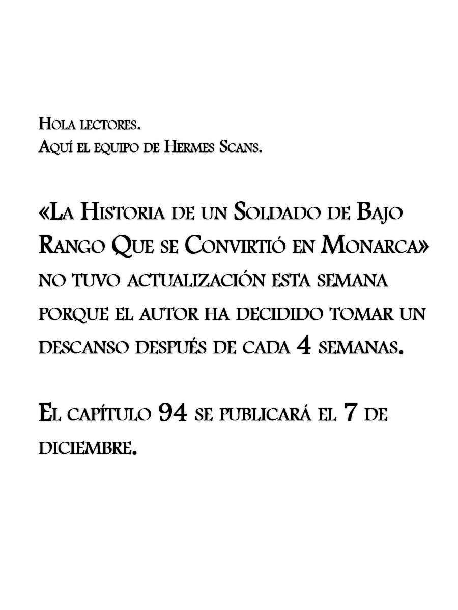 De un Simple Soldado a Monarca Capitulo 93.5 página 2