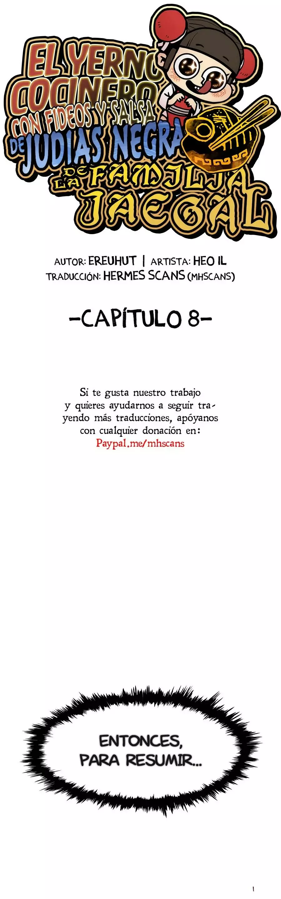 Yerno Cocinero de la Familia Jaegal Capitulo 8 página 40