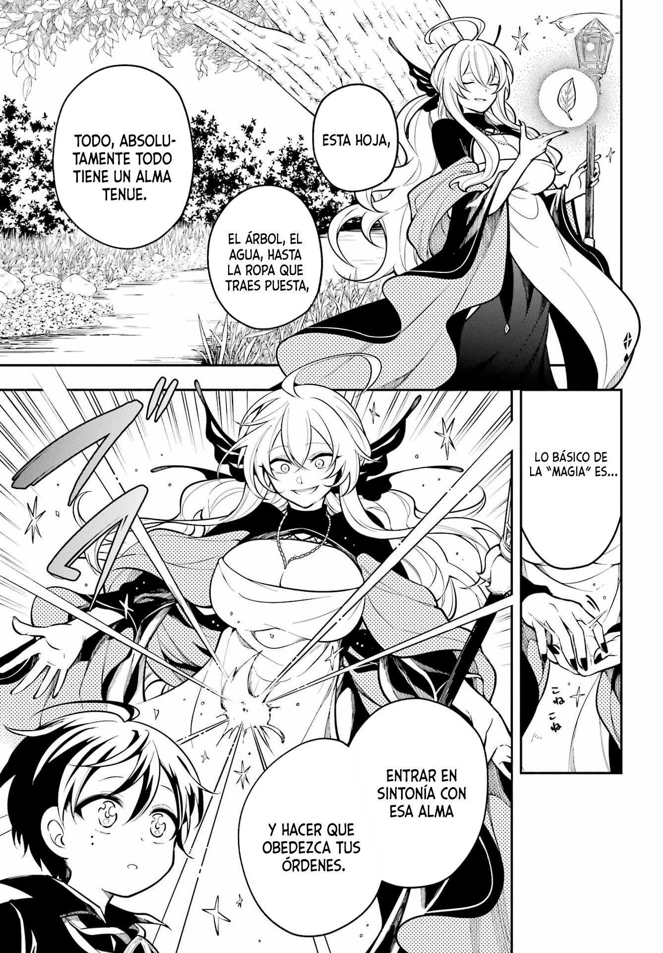 La bruja del amanecer Capitulo 1.2 página 7