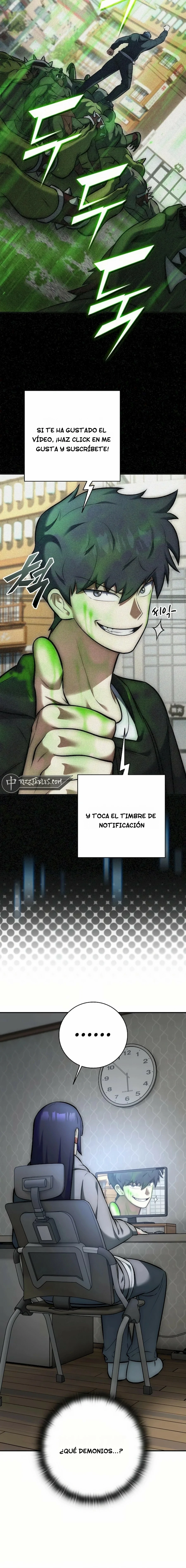 Suscrito al canal del trascendente Capitulo 9 página 3