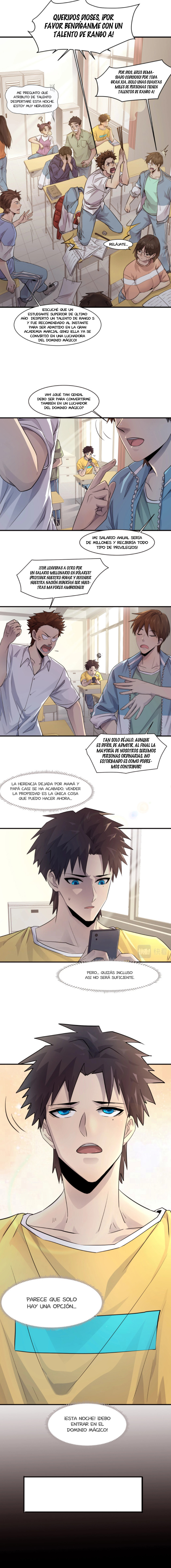 Talento Rango SSS: Solo Yo Asciendo Invocando Capitulo 1 página 4
