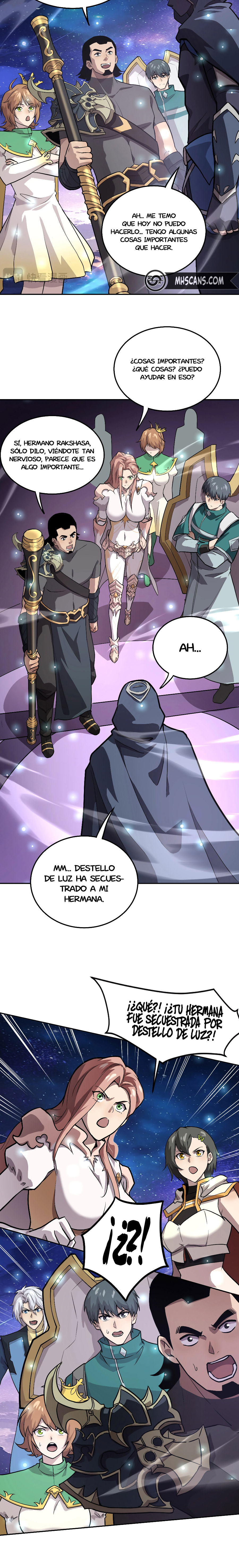Talento Rango SSS: Solo Yo Asciendo Invocando Capitulo 101.2 página 7