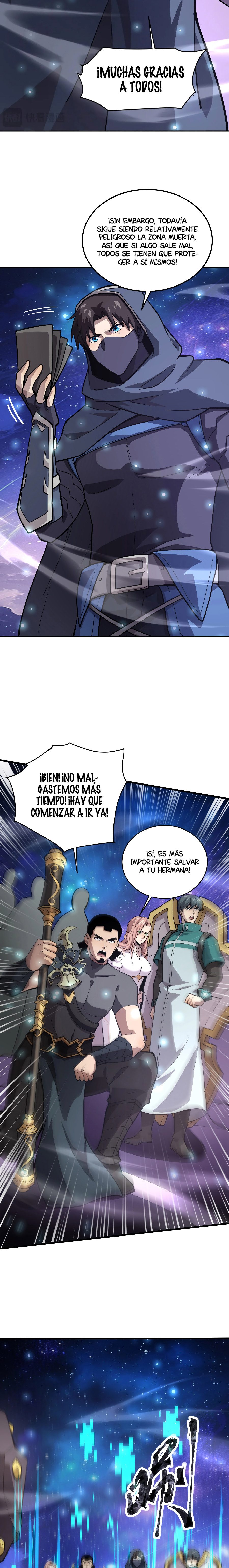 Talento Rango SSS: Solo Yo Asciendo Invocando Capitulo 101.2 página 9