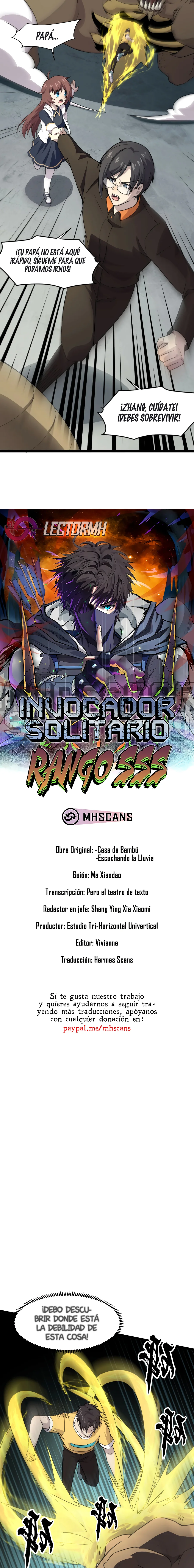Talento Rango SSS: Solo Yo Asciendo Invocando Capitulo 117 página 2