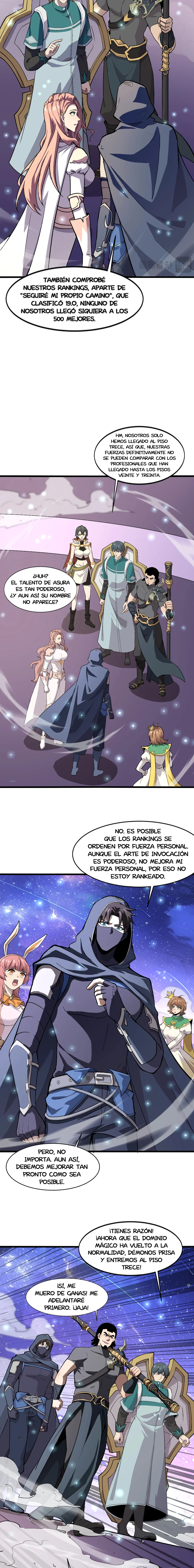 Talento Rango SSS: Solo Yo Asciendo Invocando Capitulo 119 página 7