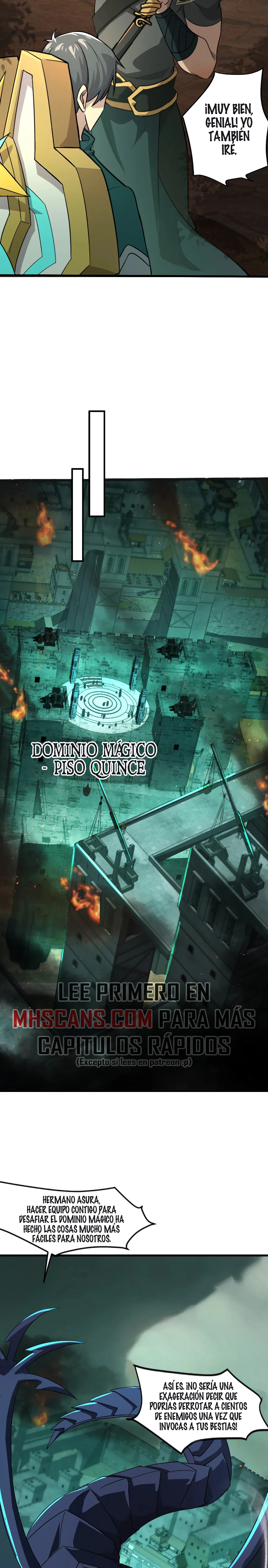 Talento Rango SSS: Solo Yo Asciendo Invocando Capitulo 129 página 9