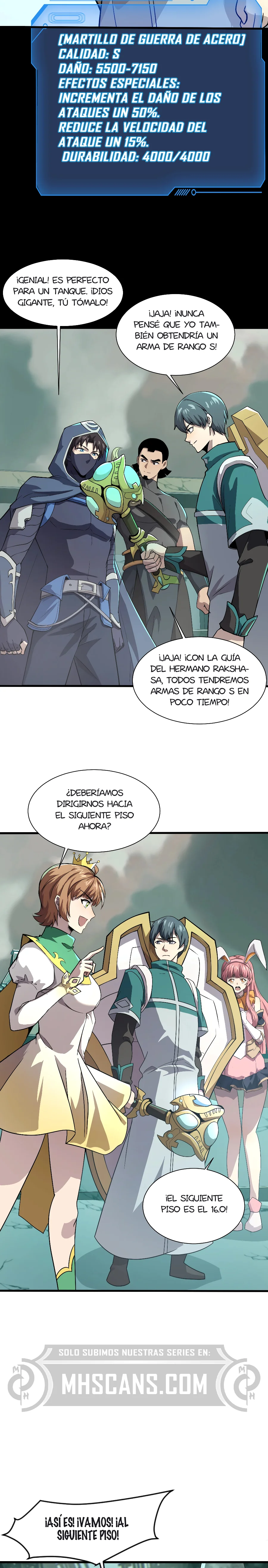 Talento Rango SSS: Solo Yo Asciendo Invocando Capitulo 133 página 7