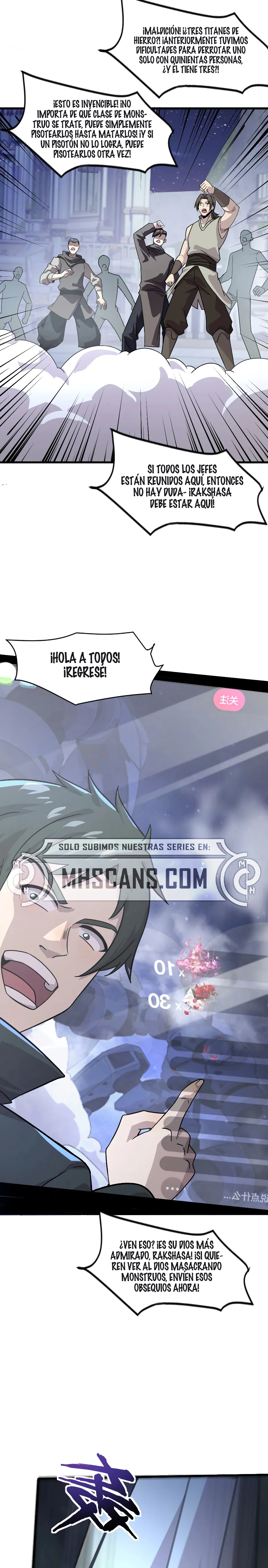 Talento Rango SSS: Solo Yo Asciendo Invocando Capitulo 138 página 9
