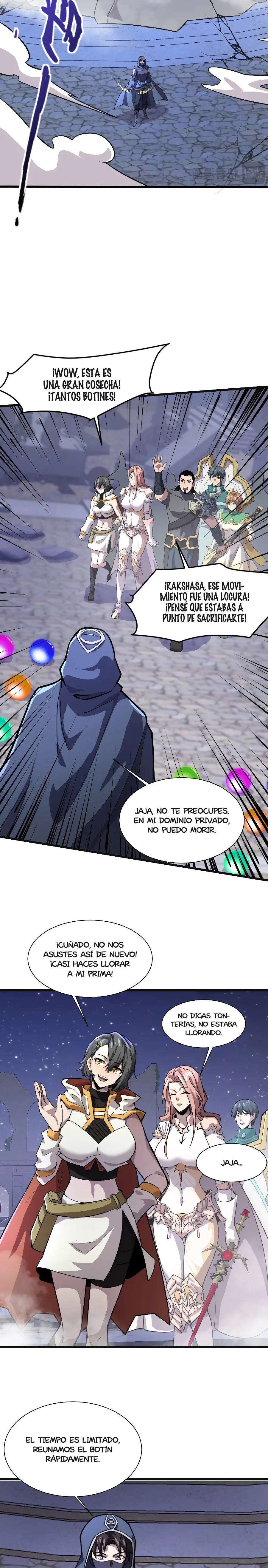 Talento Rango SSS: Solo Yo Asciendo Invocando Capitulo 139 página 11