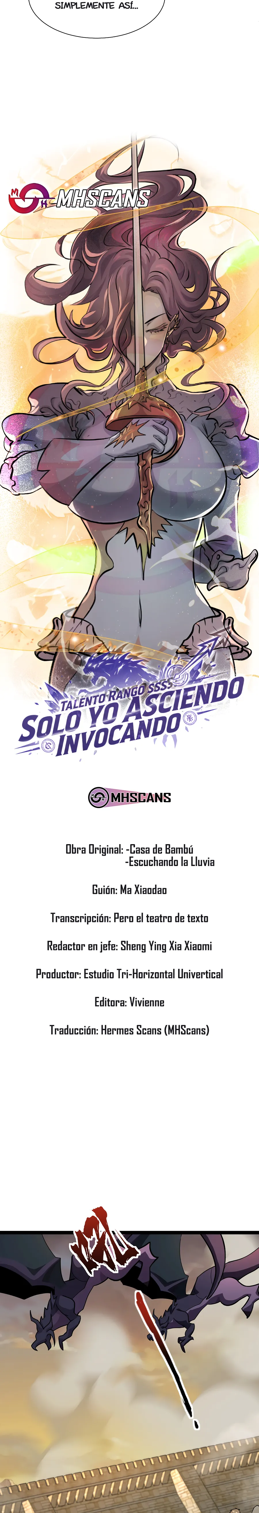 Talento Rango SSS: Solo Yo Asciendo Invocando Capitulo 143 página 3