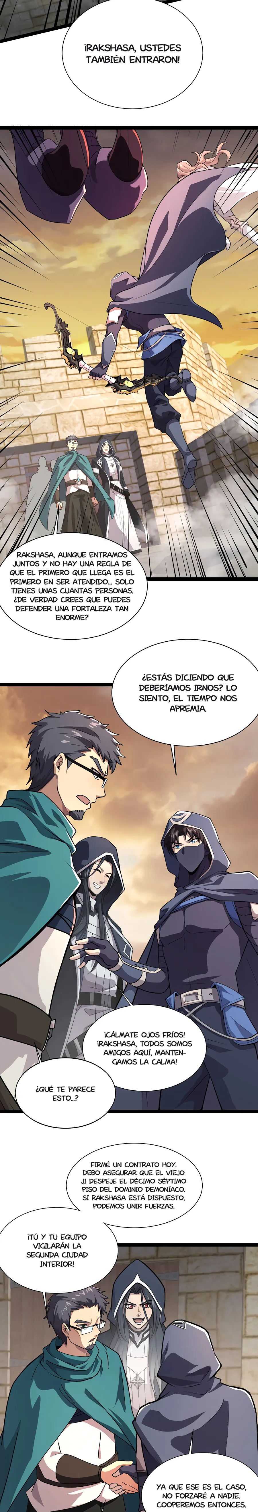 Talento Rango SSS: Solo Yo Asciendo Invocando Capitulo 143 página 5