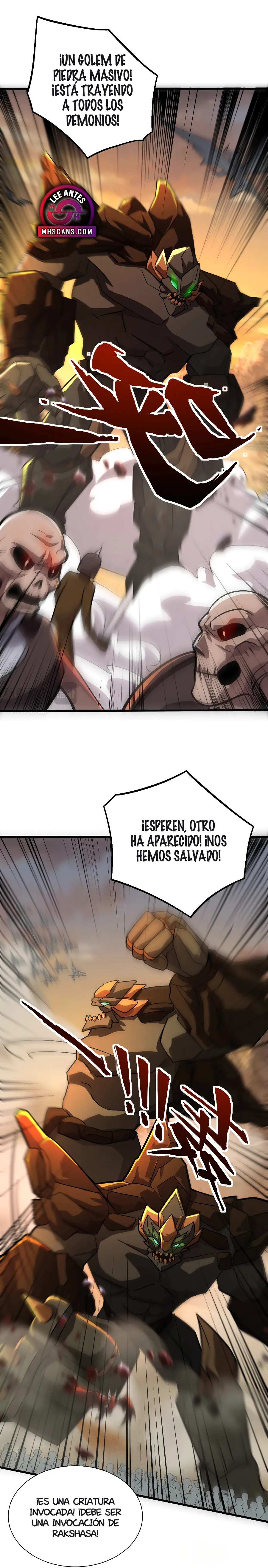 Talento Rango SSS: Solo Yo Asciendo Invocando Capitulo 144 página 8