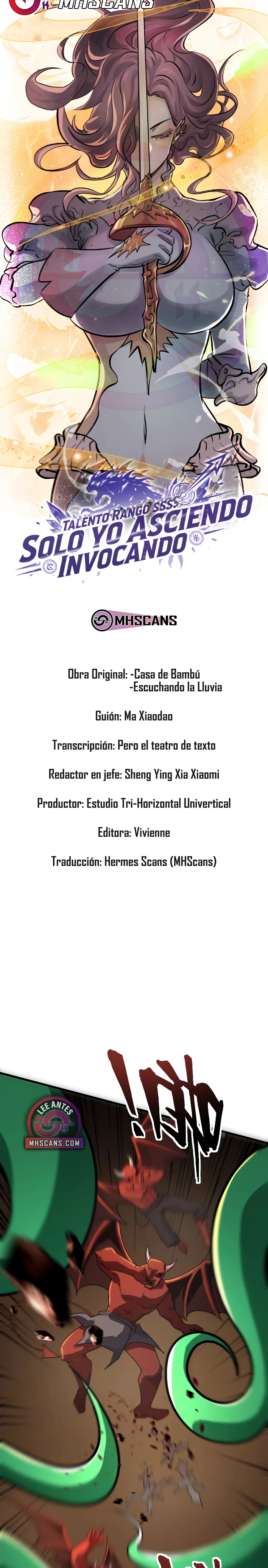 Talento Rango SSS: Solo Yo Asciendo Invocando Capitulo 145 página 4