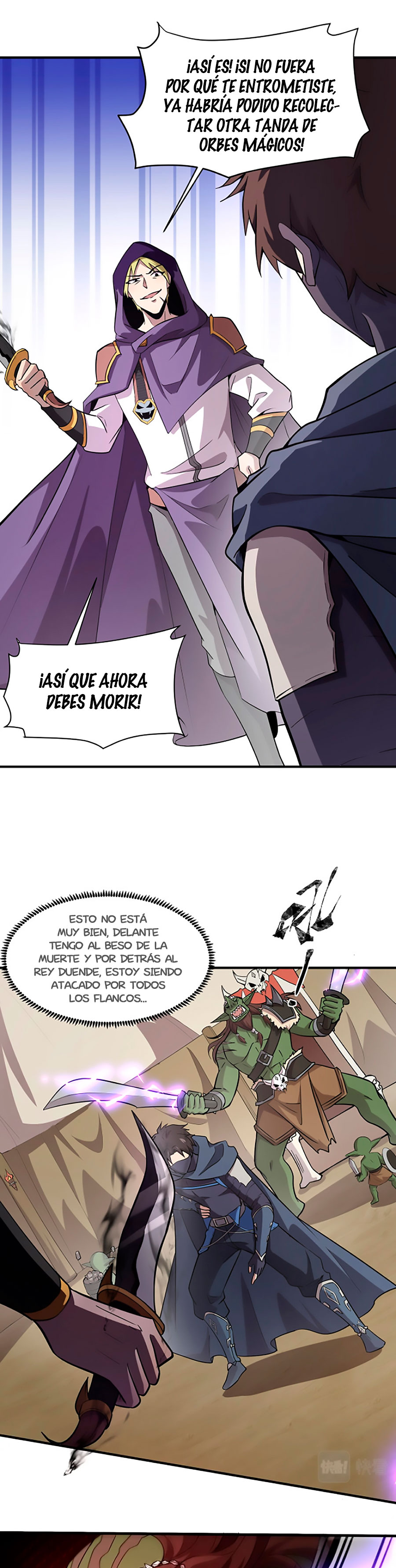 Talento Rango SSS: Solo Yo Asciendo Invocando Capitulo 19 página 10
