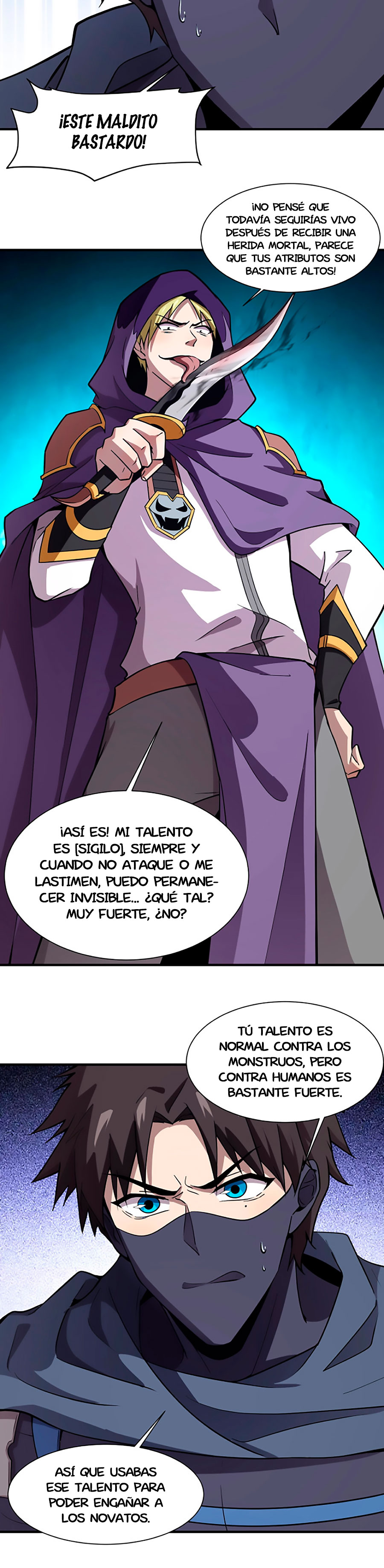Talento Rango SSS: Solo Yo Asciendo Invocando Capitulo 19 página 9