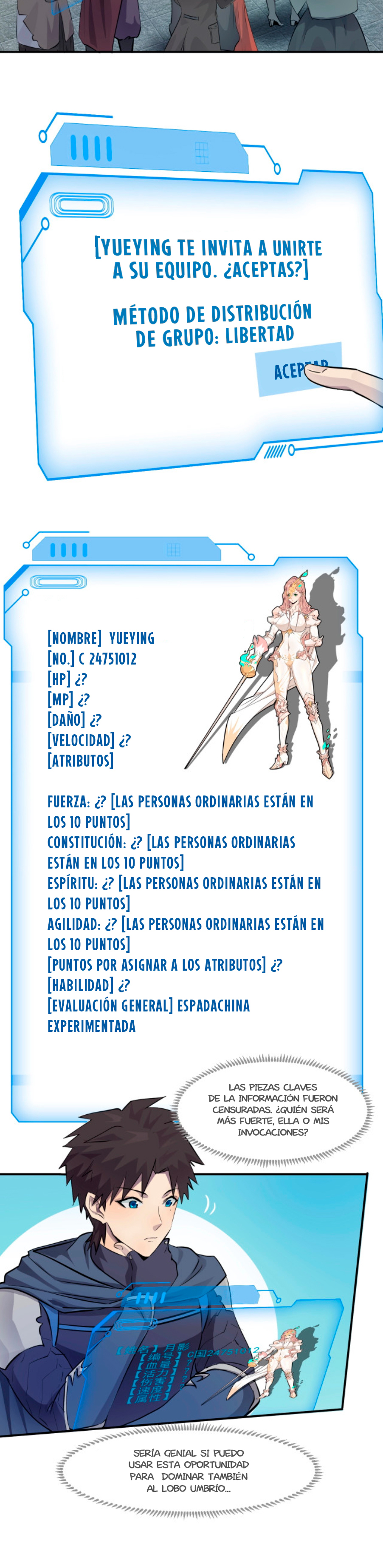 Talento Rango SSS: Solo Yo Asciendo Invocando Capitulo 3 página 33