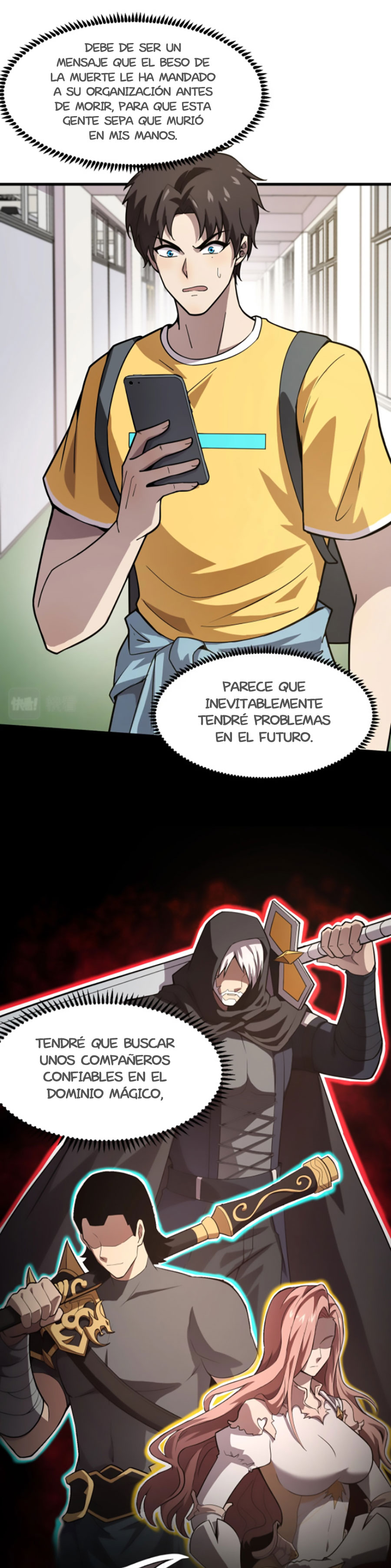 Talento Rango SSS: Solo Yo Asciendo Invocando Capitulo 42 página 19