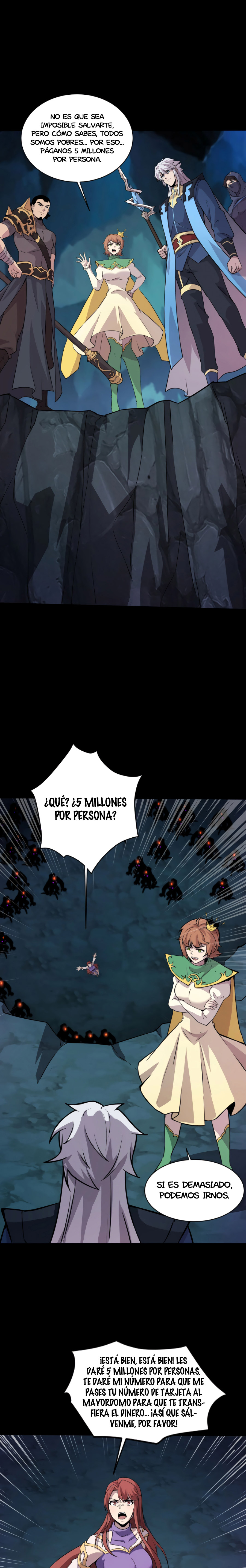 Talento Rango SSS: Solo Yo Asciendo Invocando Capitulo 51 página 12