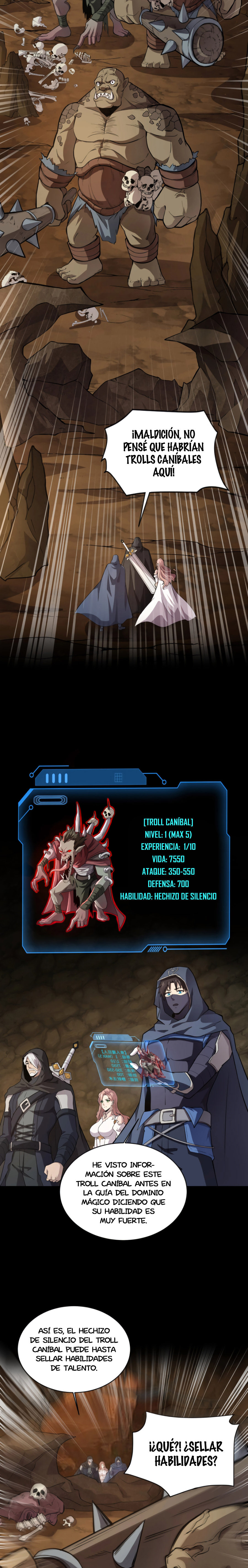 Talento Rango SSS: Solo Yo Asciendo Invocando Capitulo 54 página 14