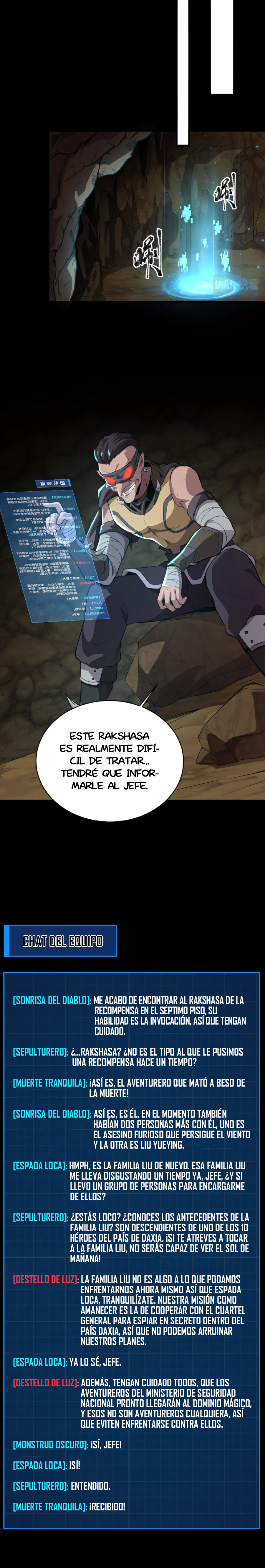 Talento Rango SSS: Solo Yo Asciendo Invocando Capitulo 55 página 16