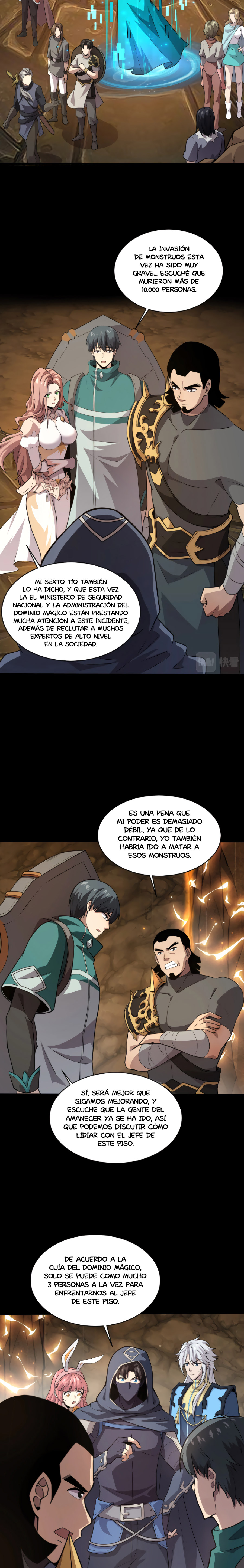 Talento Rango SSS: Solo Yo Asciendo Invocando Capitulo 56 página 10