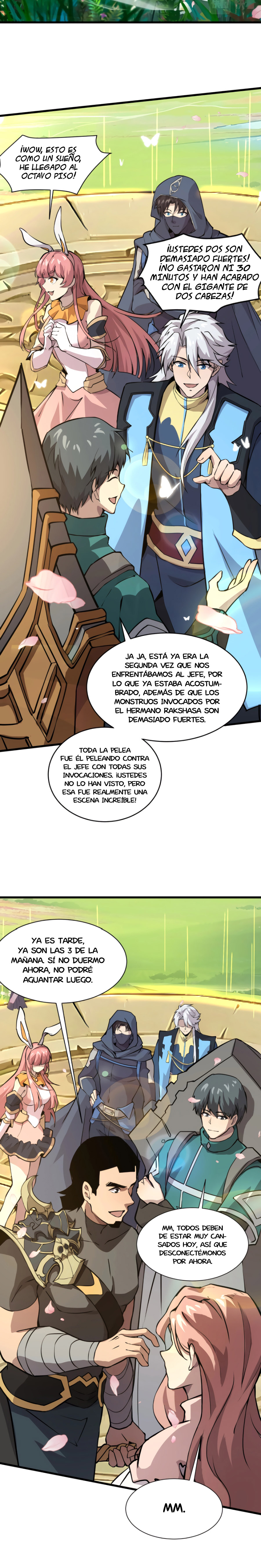 Talento Rango SSS: Solo Yo Asciendo Invocando Capitulo 59 página 17