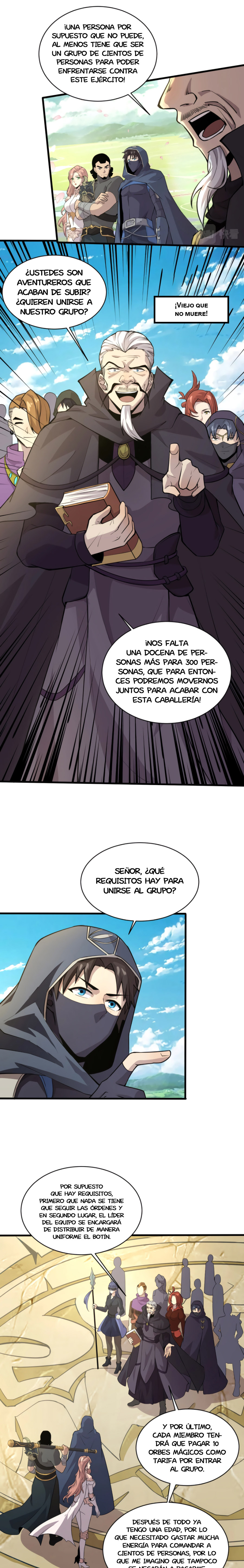 Talento Rango SSS: Solo Yo Asciendo Invocando Capitulo 59 página 8