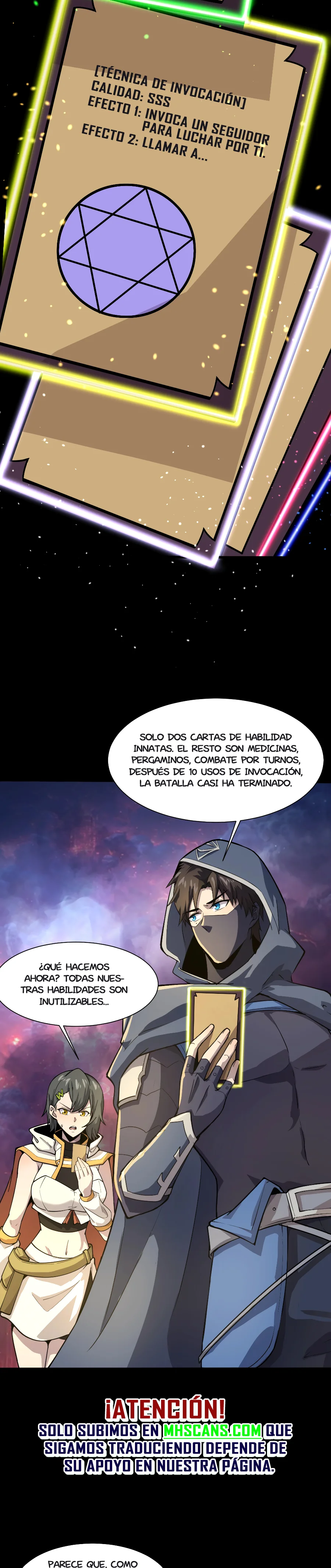 Talento Rango SSS: Solo Yo Asciendo Invocando Capitulo 60.01 página 13