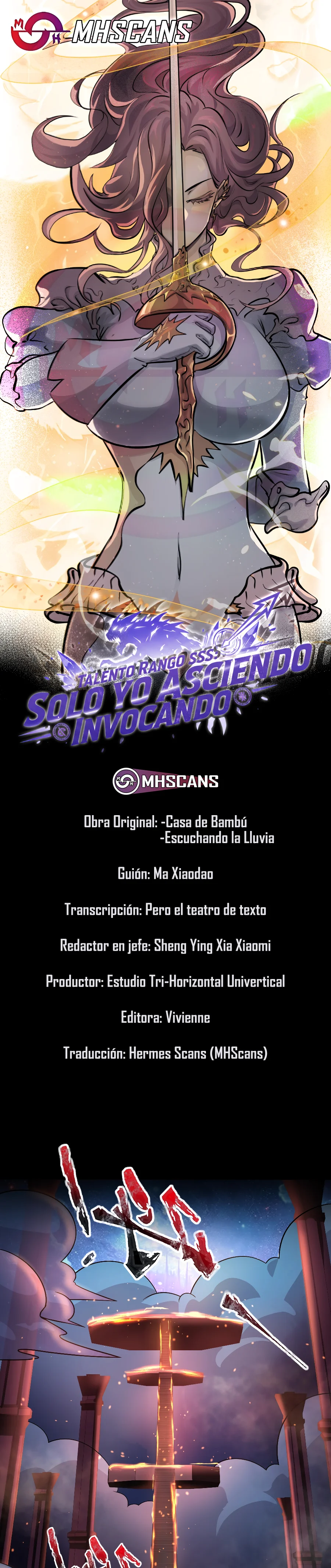 Talento Rango SSS: Solo Yo Asciendo Invocando Capitulo 60.01 página 4