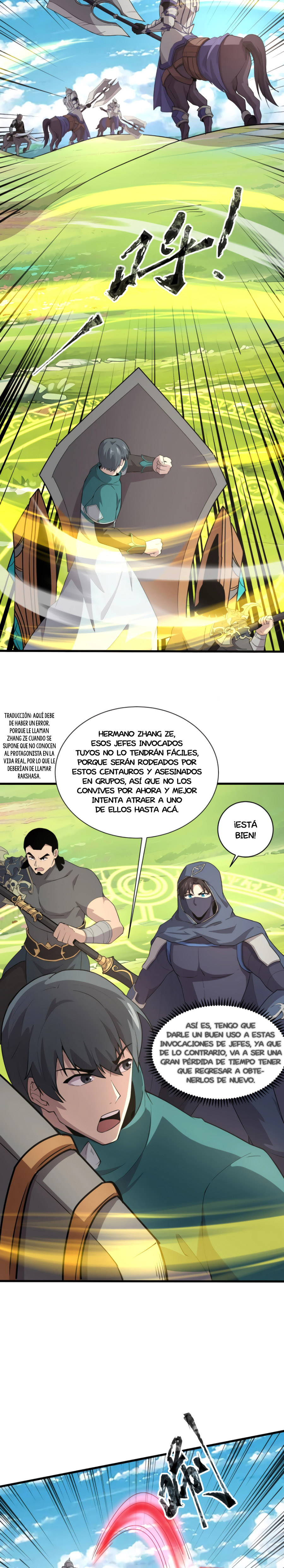 Talento Rango SSS: Solo Yo Asciendo Invocando Capitulo 61 página 19