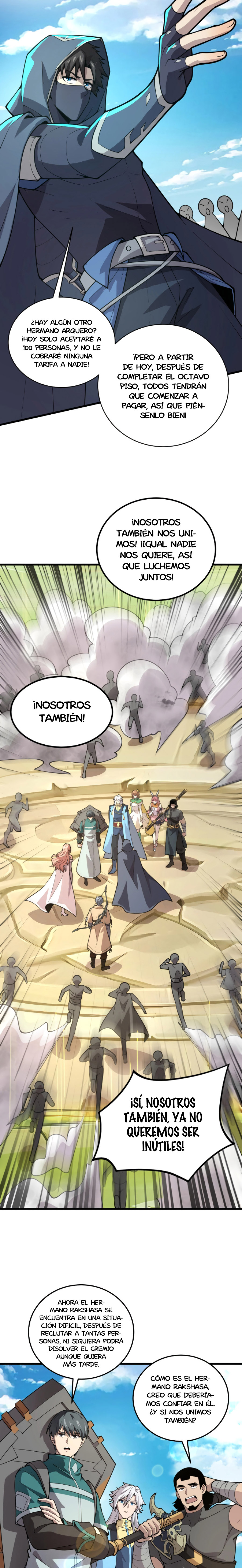 Talento Rango SSS: Solo Yo Asciendo Invocando Capitulo 63 página 11