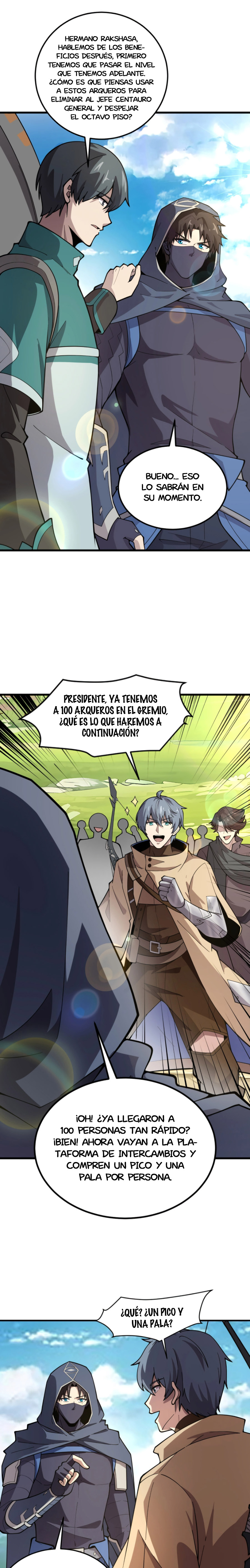 Talento Rango SSS: Solo Yo Asciendo Invocando Capitulo 63 página 13
