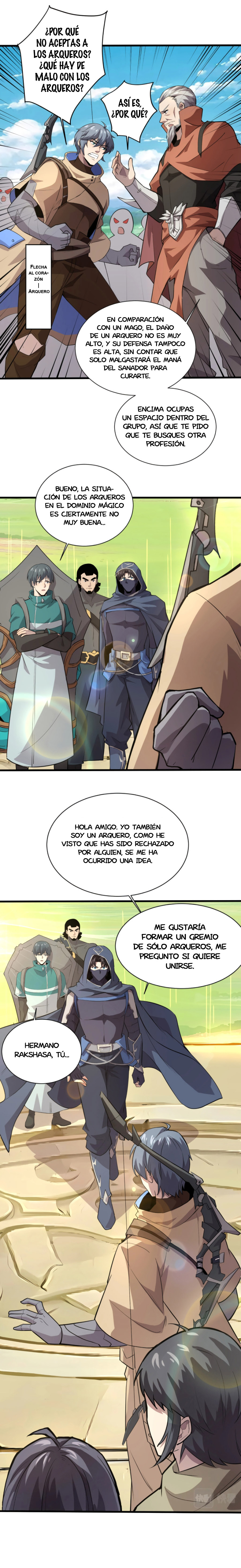 Talento Rango SSS: Solo Yo Asciendo Invocando Capitulo 63 página 8