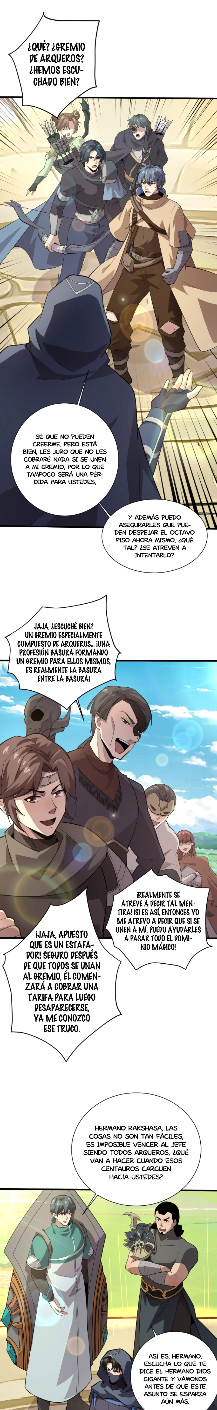 Talento Rango SSS: Solo Yo Asciendo Invocando Capitulo 63 página 9