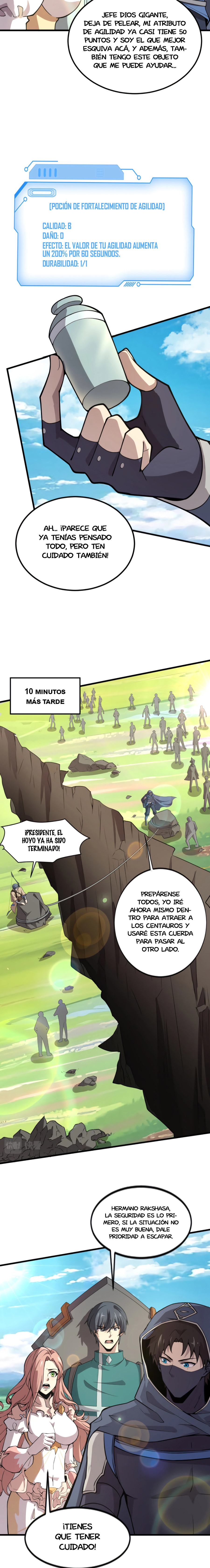 Talento Rango SSS: Solo Yo Asciendo Invocando Capitulo 64 página 5