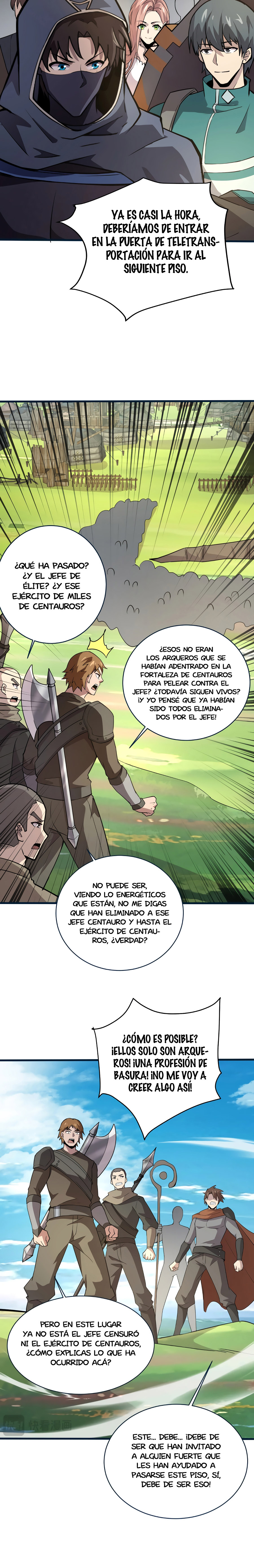 Talento Rango SSS: Solo Yo Asciendo Invocando Capitulo 67 página 12
