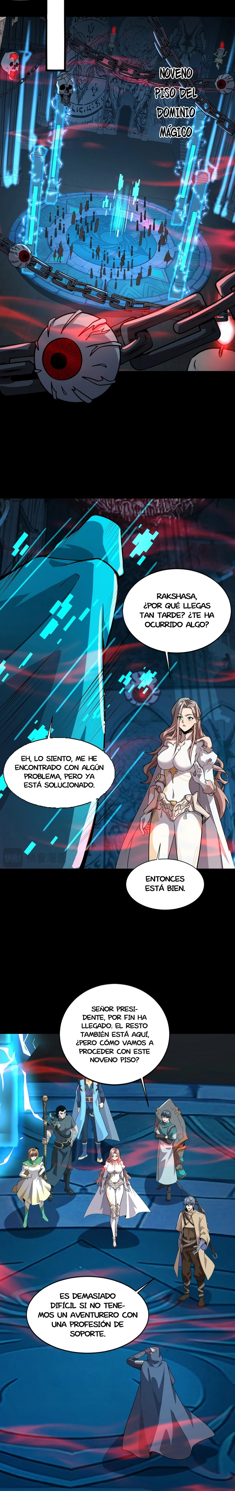 Talento Rango SSS: Solo Yo Asciendo Invocando Capitulo 71 página 16