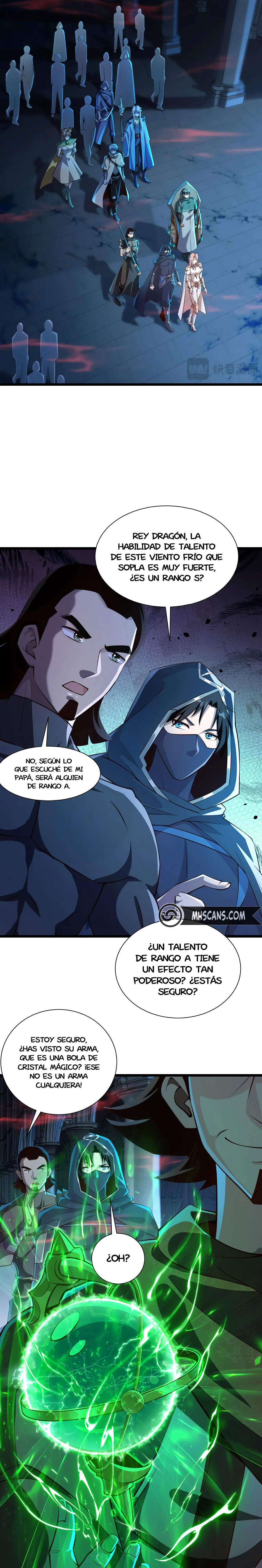Talento Rango SSS: Solo Yo Asciendo Invocando Capitulo 73 página 13