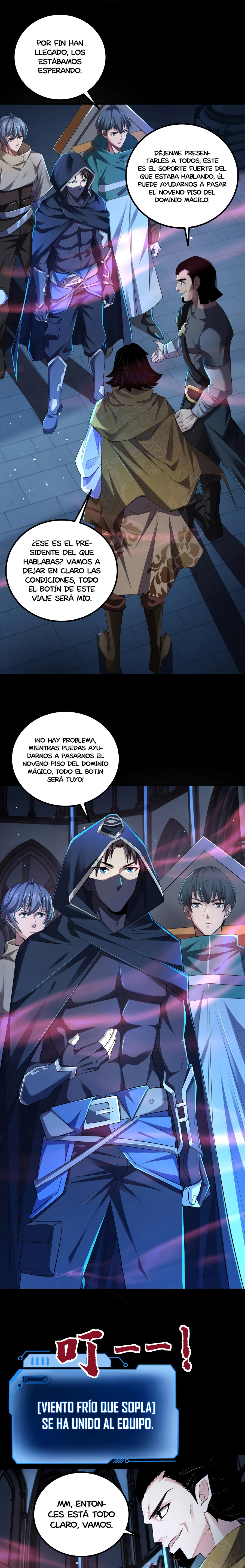 Talento Rango SSS: Solo Yo Asciendo Invocando Capitulo 73 página 9