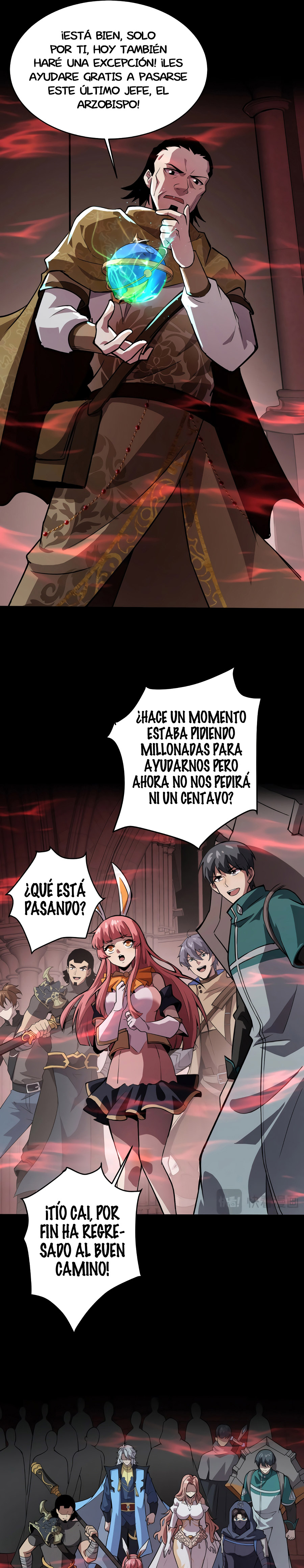 Talento Rango SSS: Solo Yo Asciendo Invocando Capitulo 74 página 16