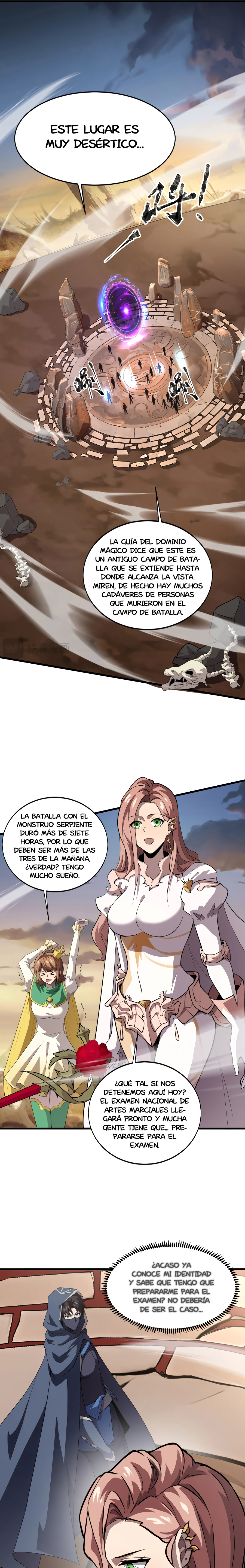 Talento Rango SSS: Solo Yo Asciendo Invocando Capitulo 77 página 13